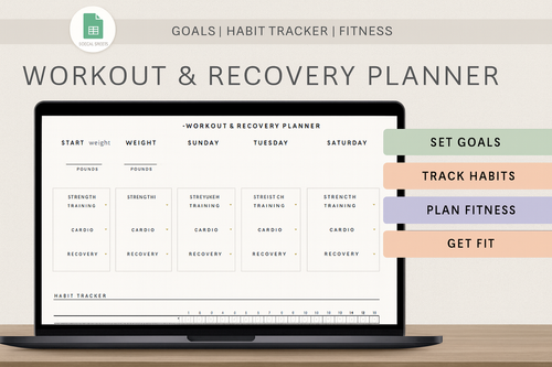 Workout & Recovery Planner