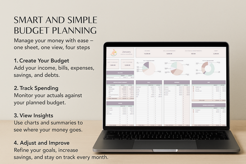 Monthly Budget Organizer