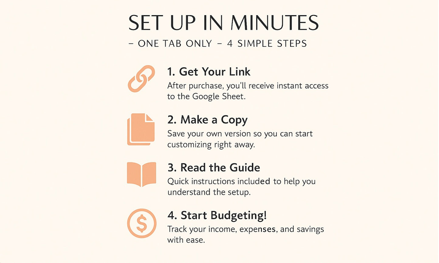 Monthly Budget Organizer